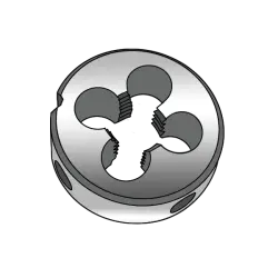 British Solid Round Die