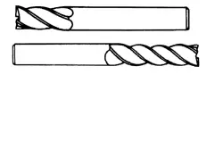 multiple flute end mills